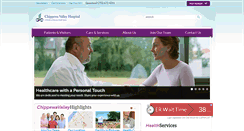 Desktop Screenshot of chippewavalleyhospital.com